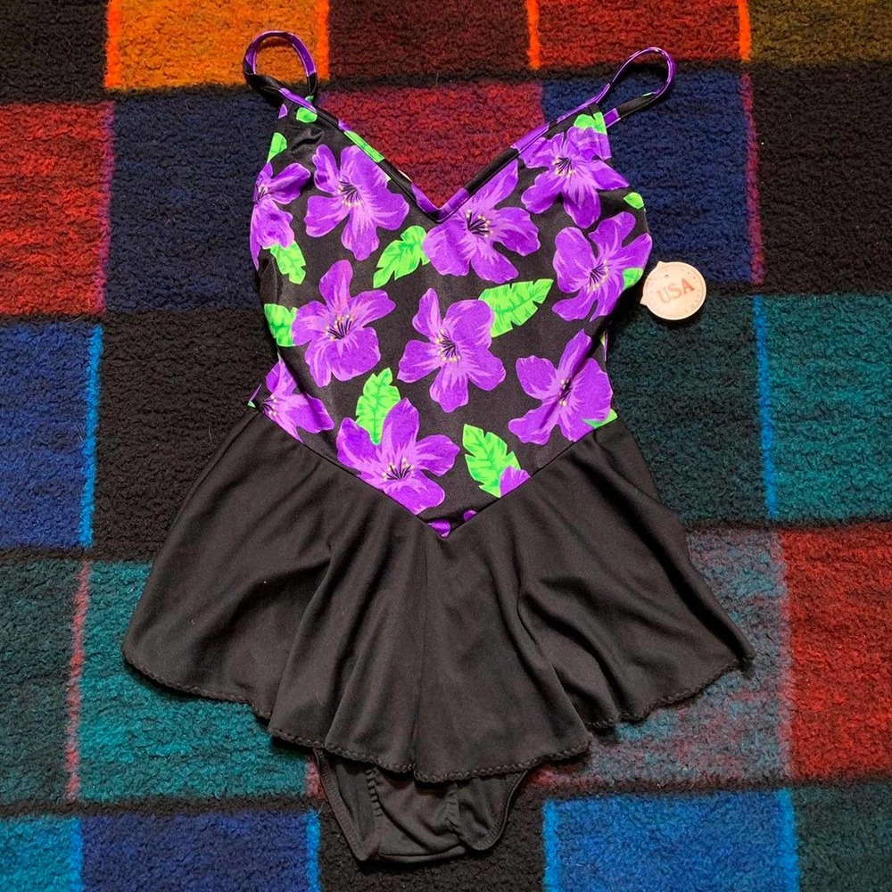 Vintage Deadstock 90's One Piece Swimsuit
